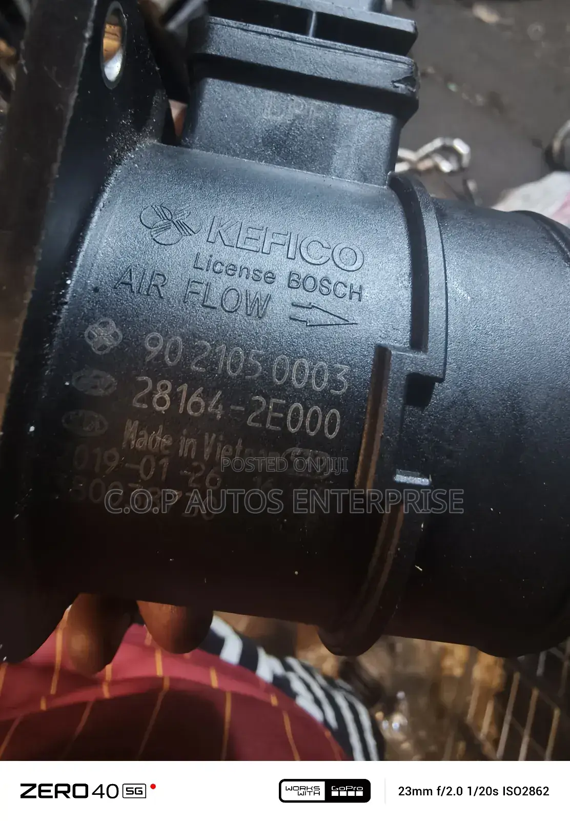 5 Pin Air Flowmeter for Kia and Hyundai Sorento,Tucson,Santafe,Elentra