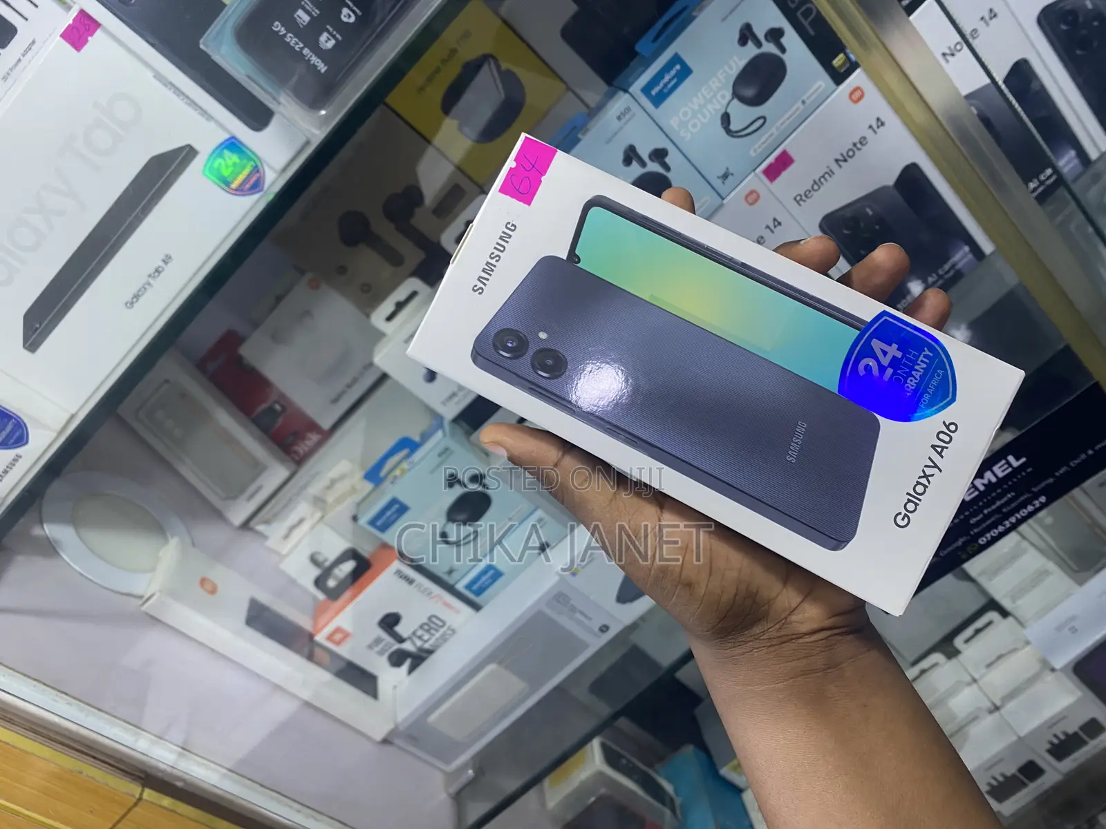 New Samsung Galaxy A06 64 GB Blue