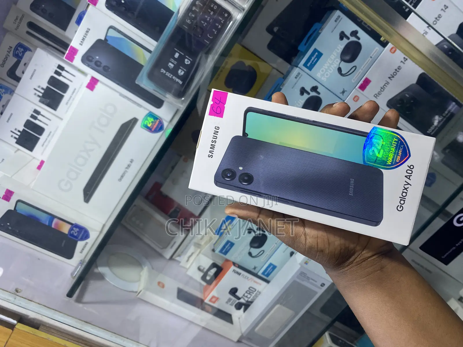 New Samsung Galaxy A06 64 GB Blue
