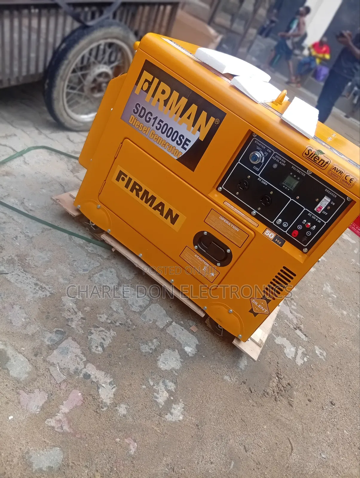 Original Fireman 15kva Soundproof