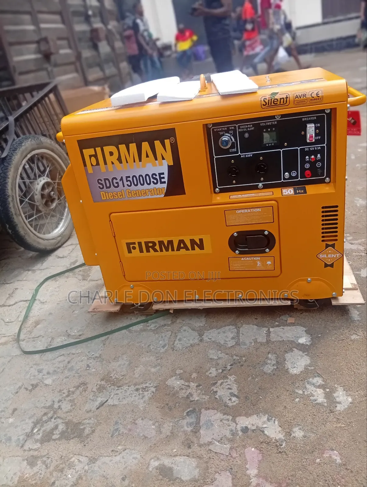Original 15000 Firman Soundproof Generator