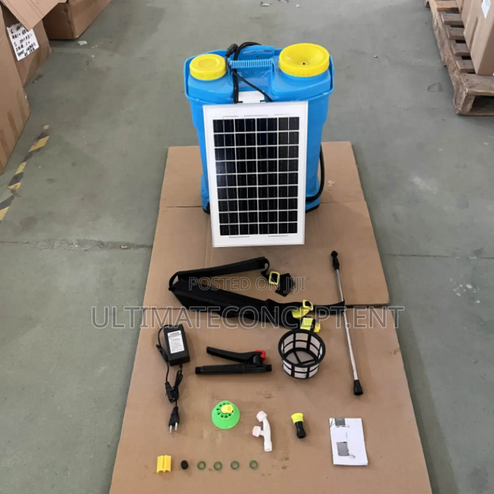 20l Knapsack Solar Agriculture Sprayer 3 In1