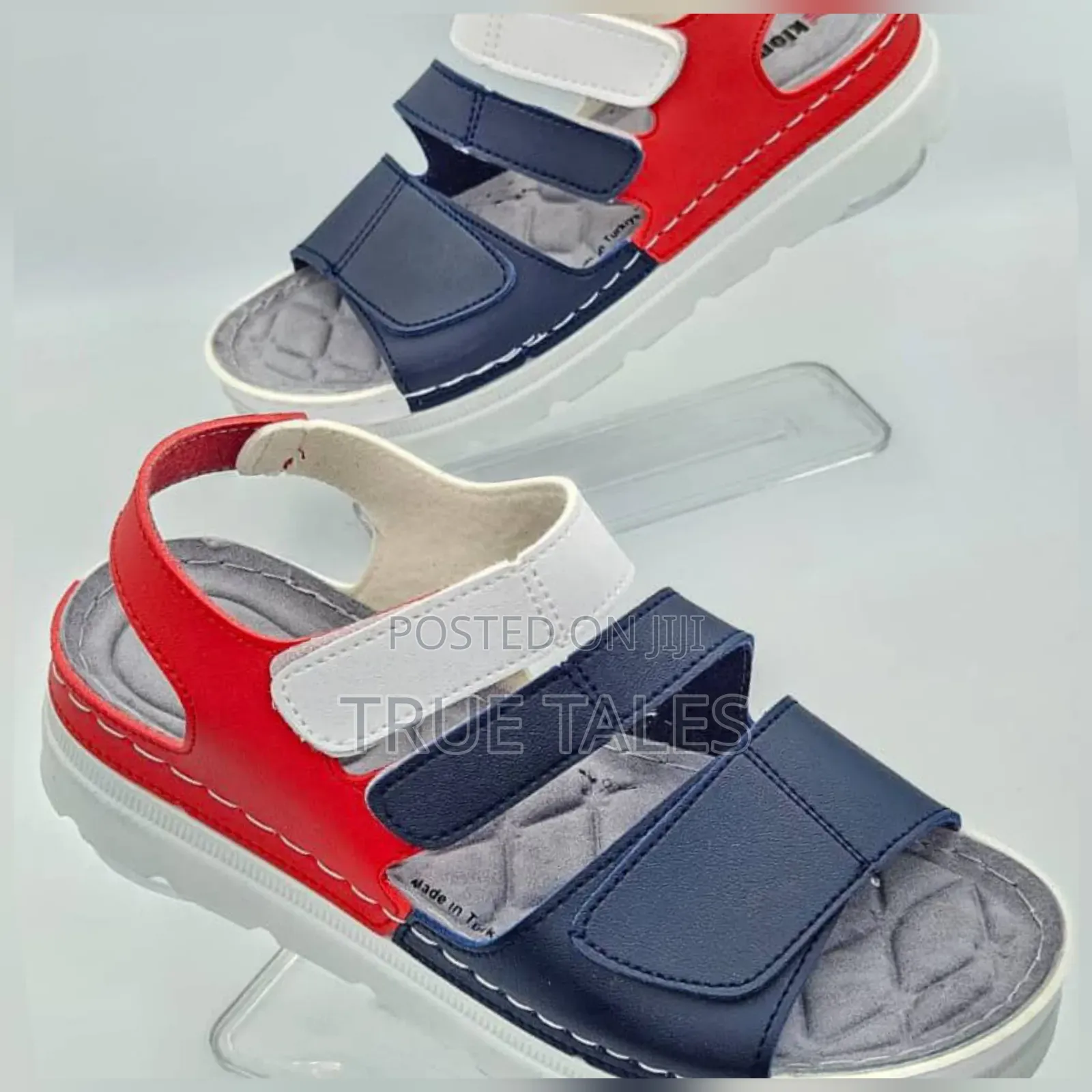 Beautiful & Comfortable Padded Turkey Flat Sandals Sizes 37 To 41