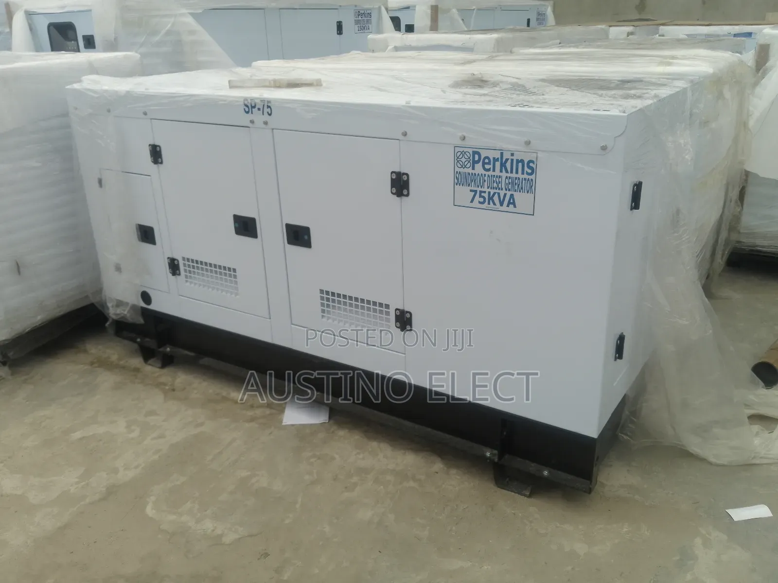 75kva Perkins Soundproof Generator, With 2years Warranty