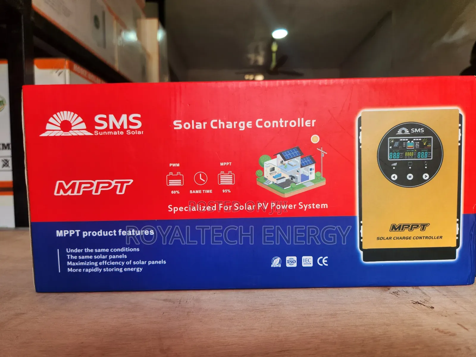 100ah SMS MPPT Charge Controller