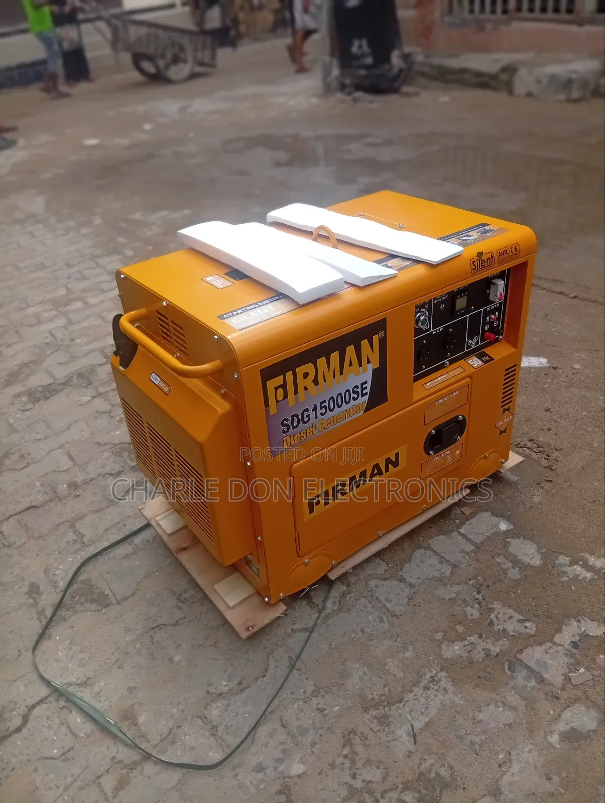 Best Quality 12kva Fireman Diseal Soundproof Generator