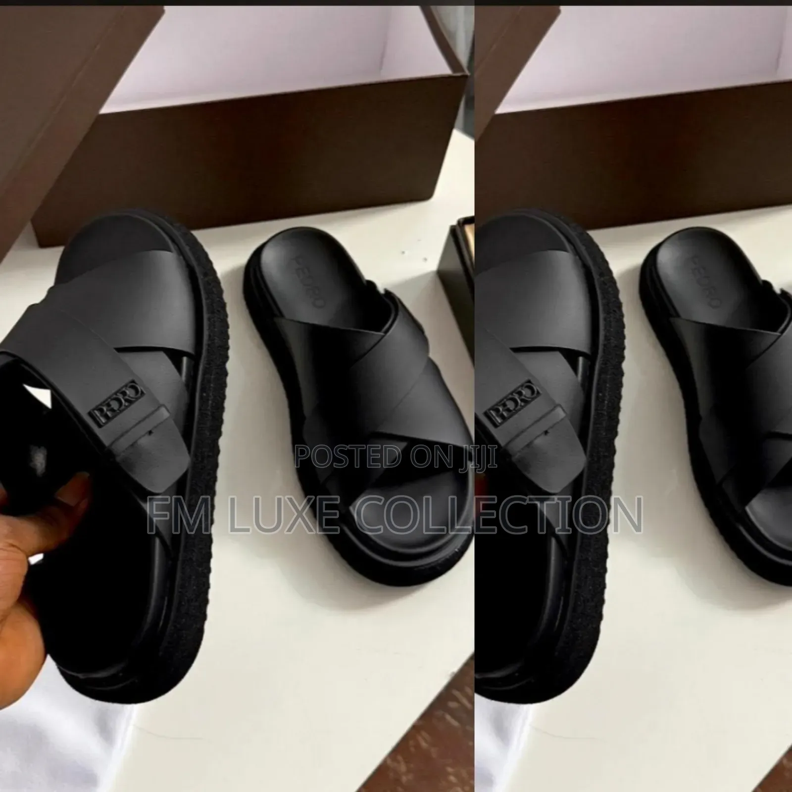 Men Pedro Cross Slides