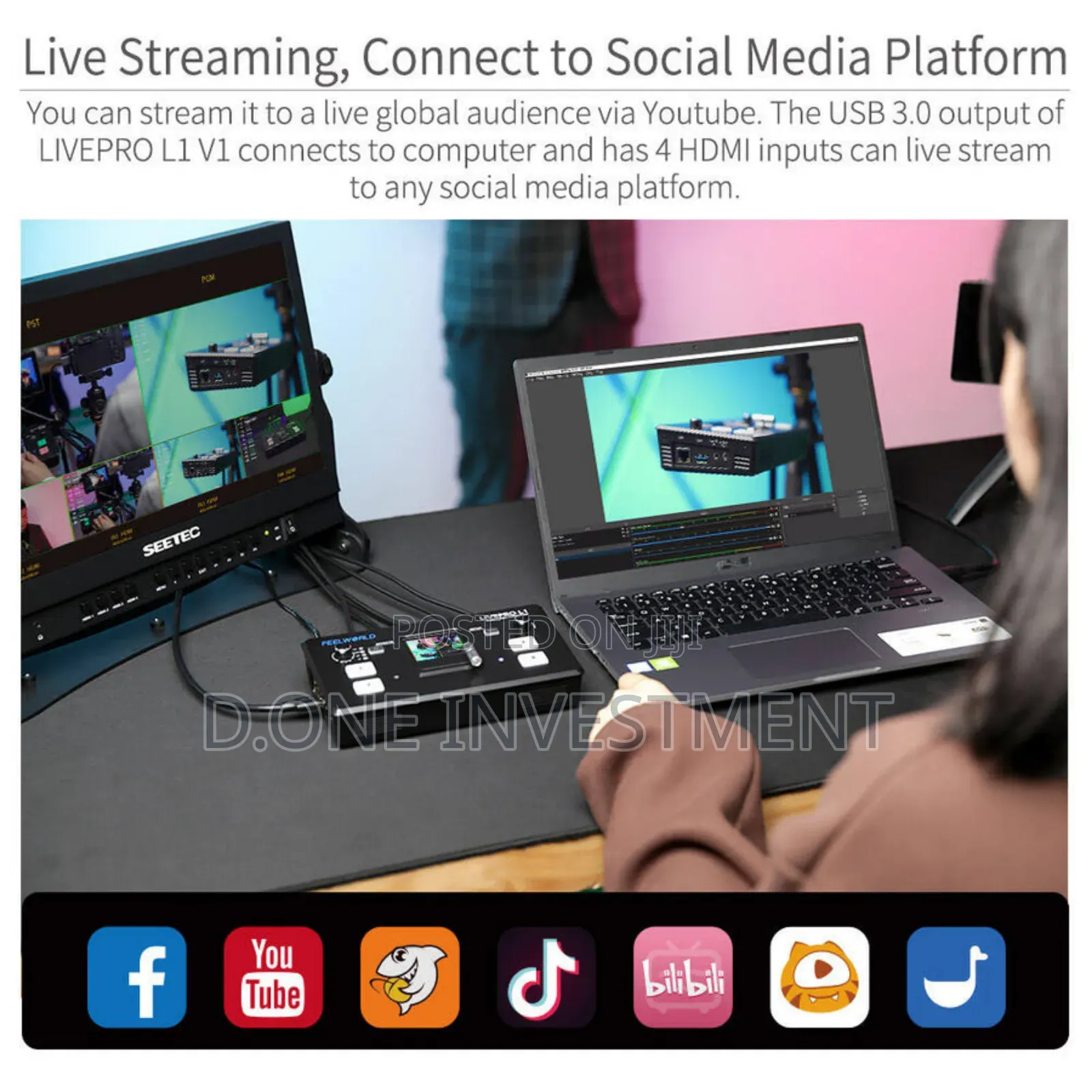 Feelworld Livepro L1 Multi Video Mixer