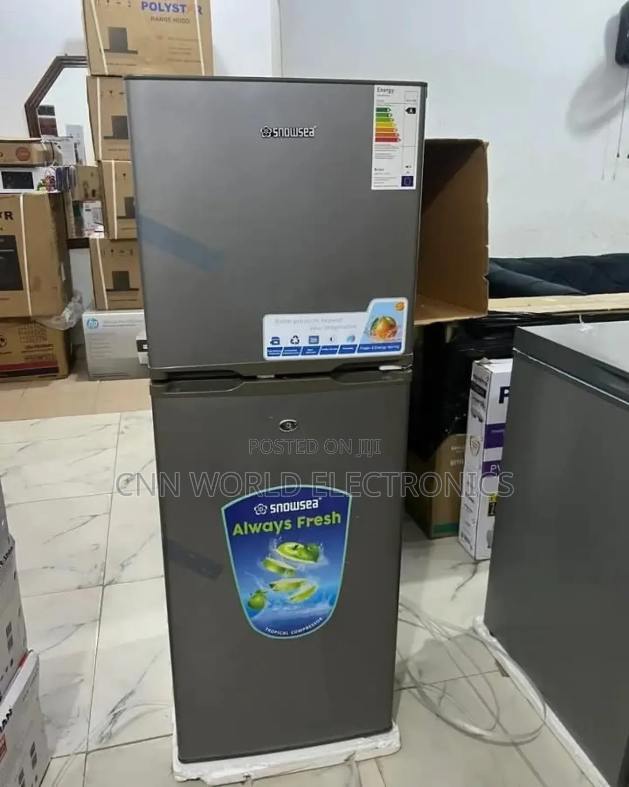 New Snowsea 150L Two Door Fridge Super Cooling Warranty 1year