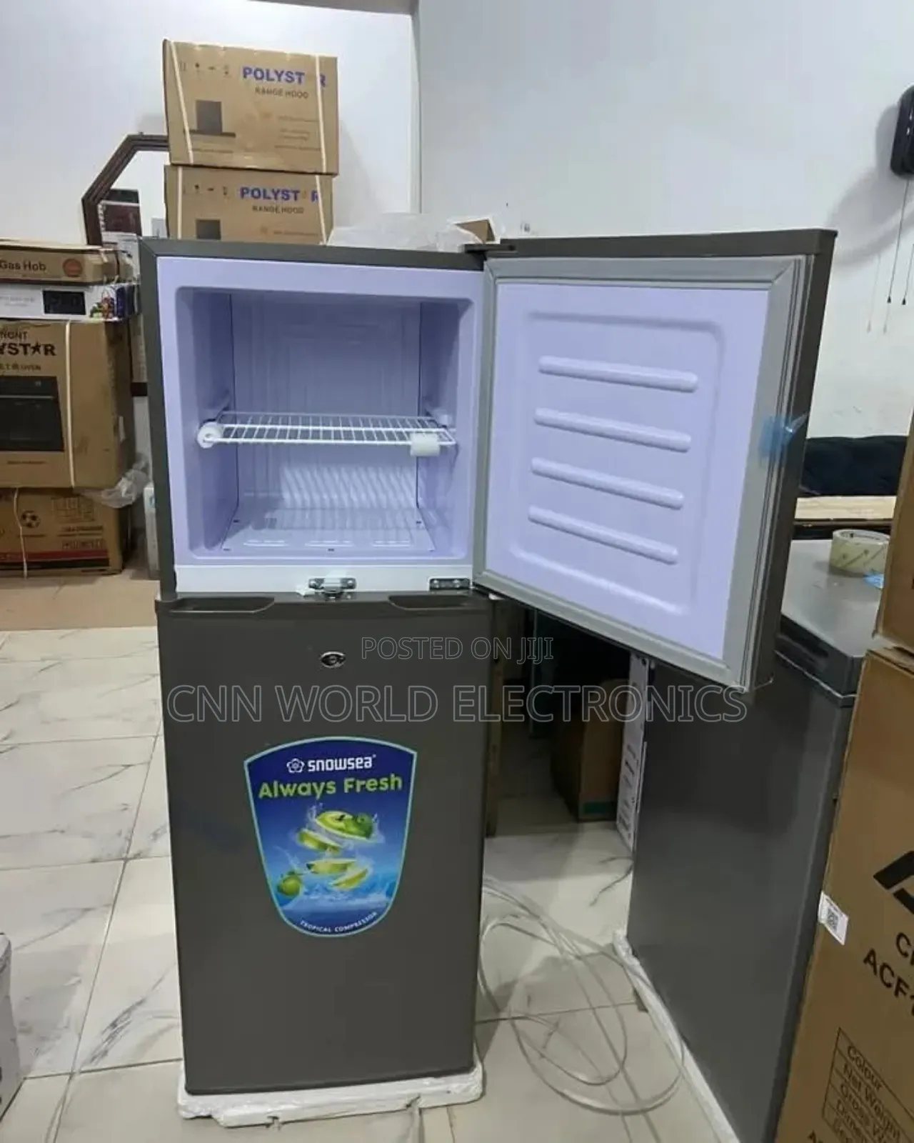 New Snowsea 150L Two Door Fridge Super Cooling Warranty 1year