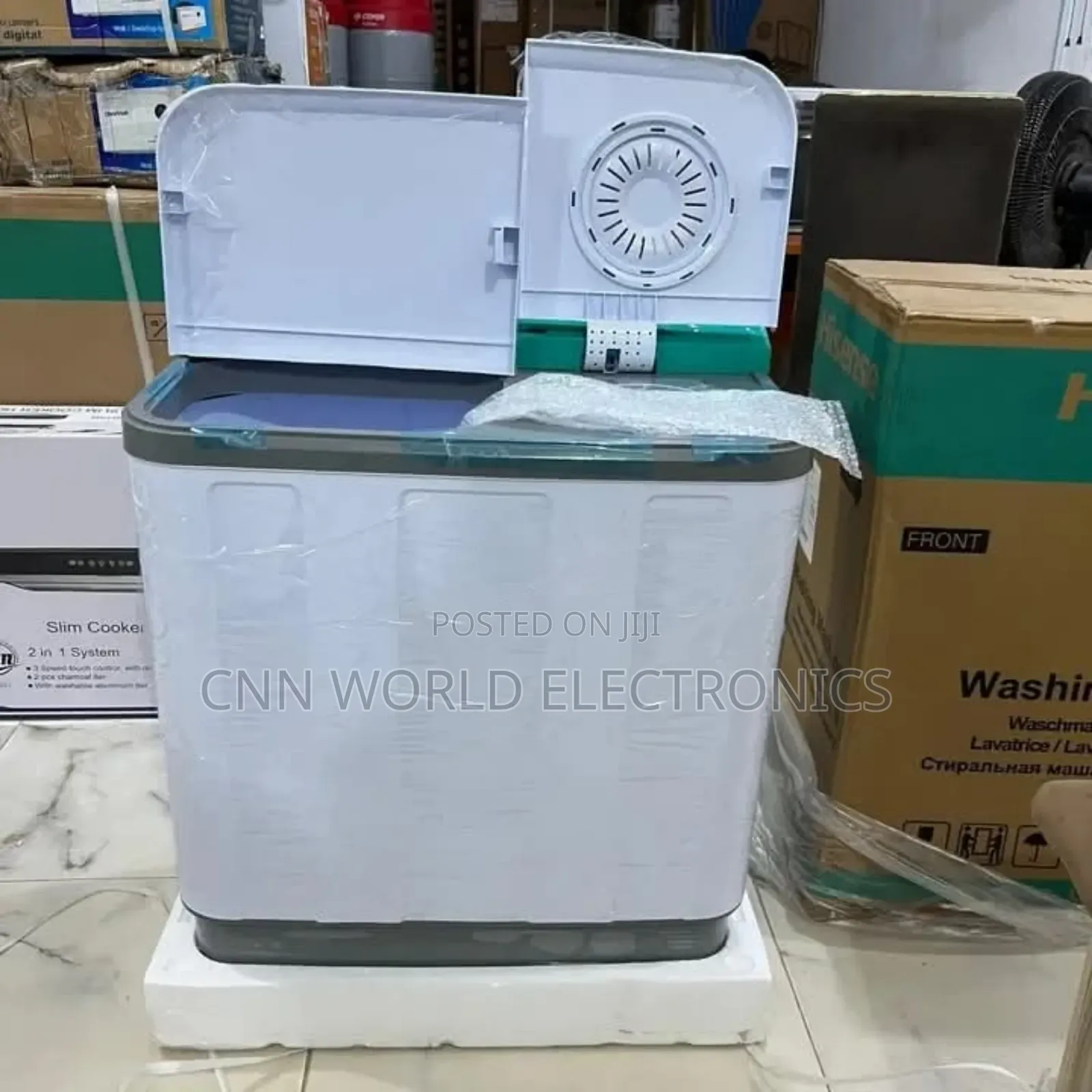 Brand New Hisense 7.5kg Twin Tub Washing Machine Warranty