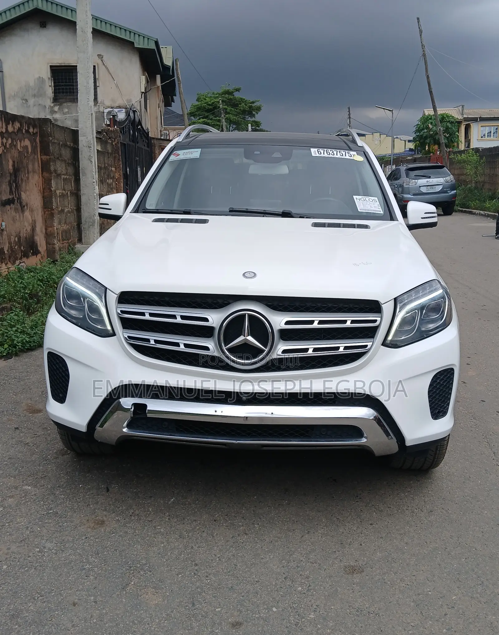 Mercedes-Benz GLS-Class GLS450 4Matic 2017 White