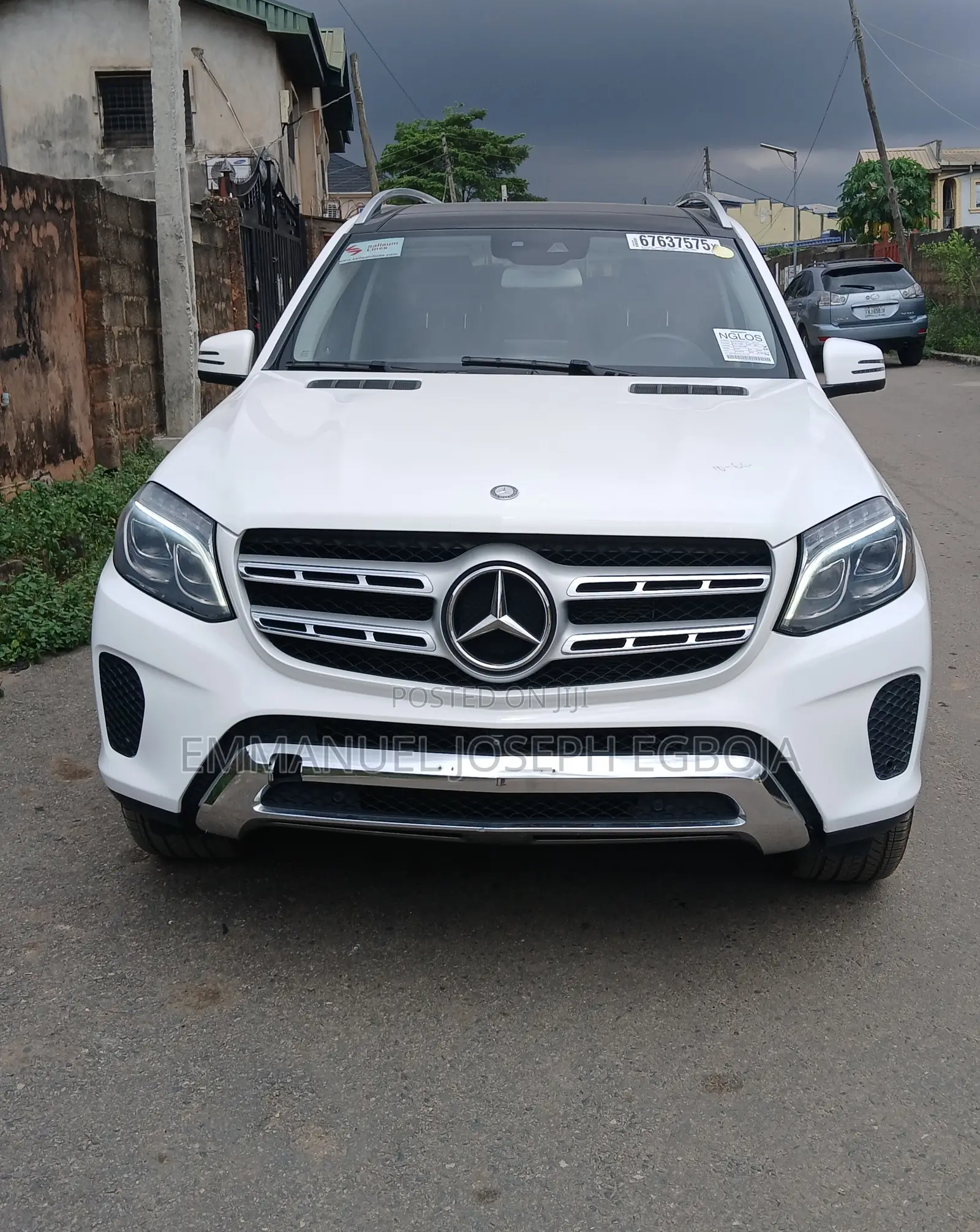 Mercedes-Benz GLS-Class GLS450 4Matic 2017 White