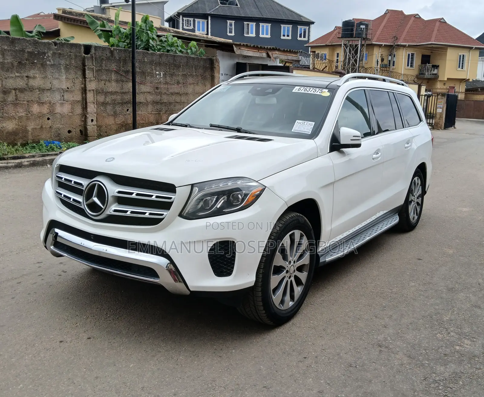 Mercedes-Benz GLS-Class GLS450 4Matic 2017 White