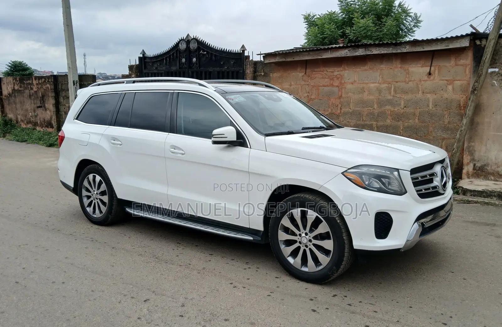 Mercedes-Benz GLS-Class GLS450 4Matic 2017 White