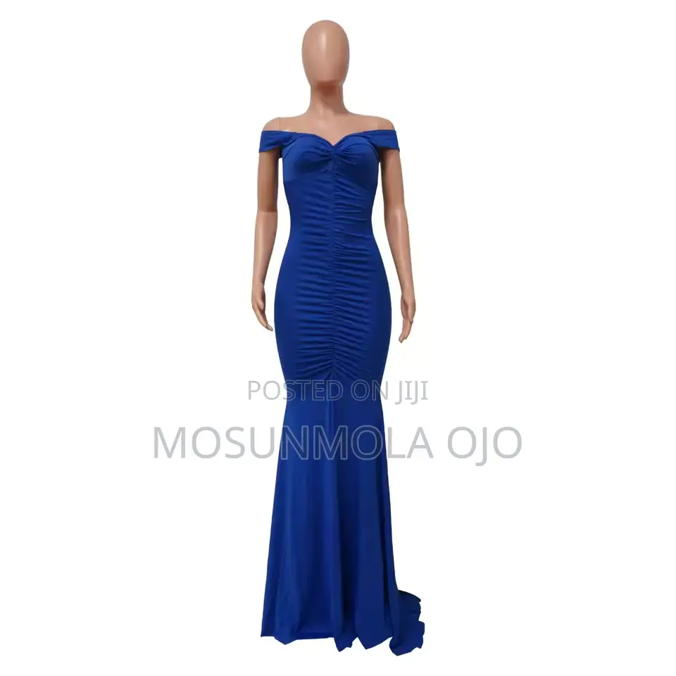 Sexy Satin Maxi Dress a Line v Neck Evening Wedding Prom Gown / Dress