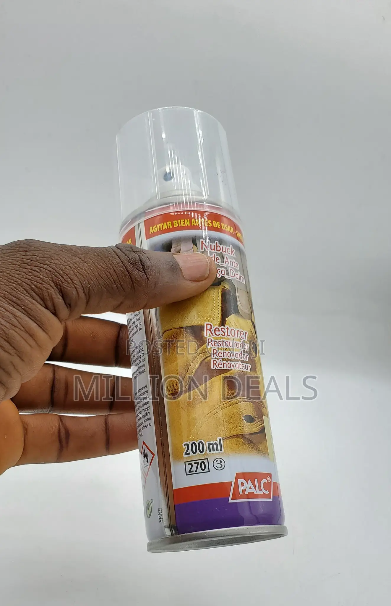 Unique Cool Shoes Restorer Spray Polish 200ml