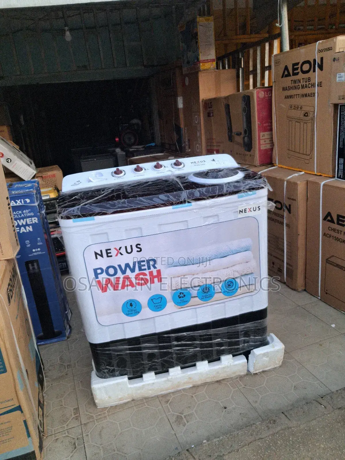 Nexus Washing Machine 19.0kg With One Year Warranty