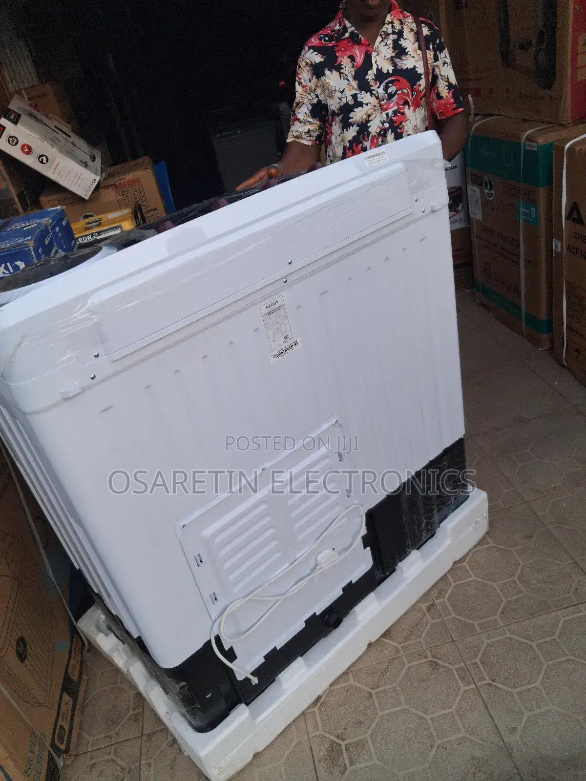 Nexus Washing Machine 19.0kg With One Year Warranty