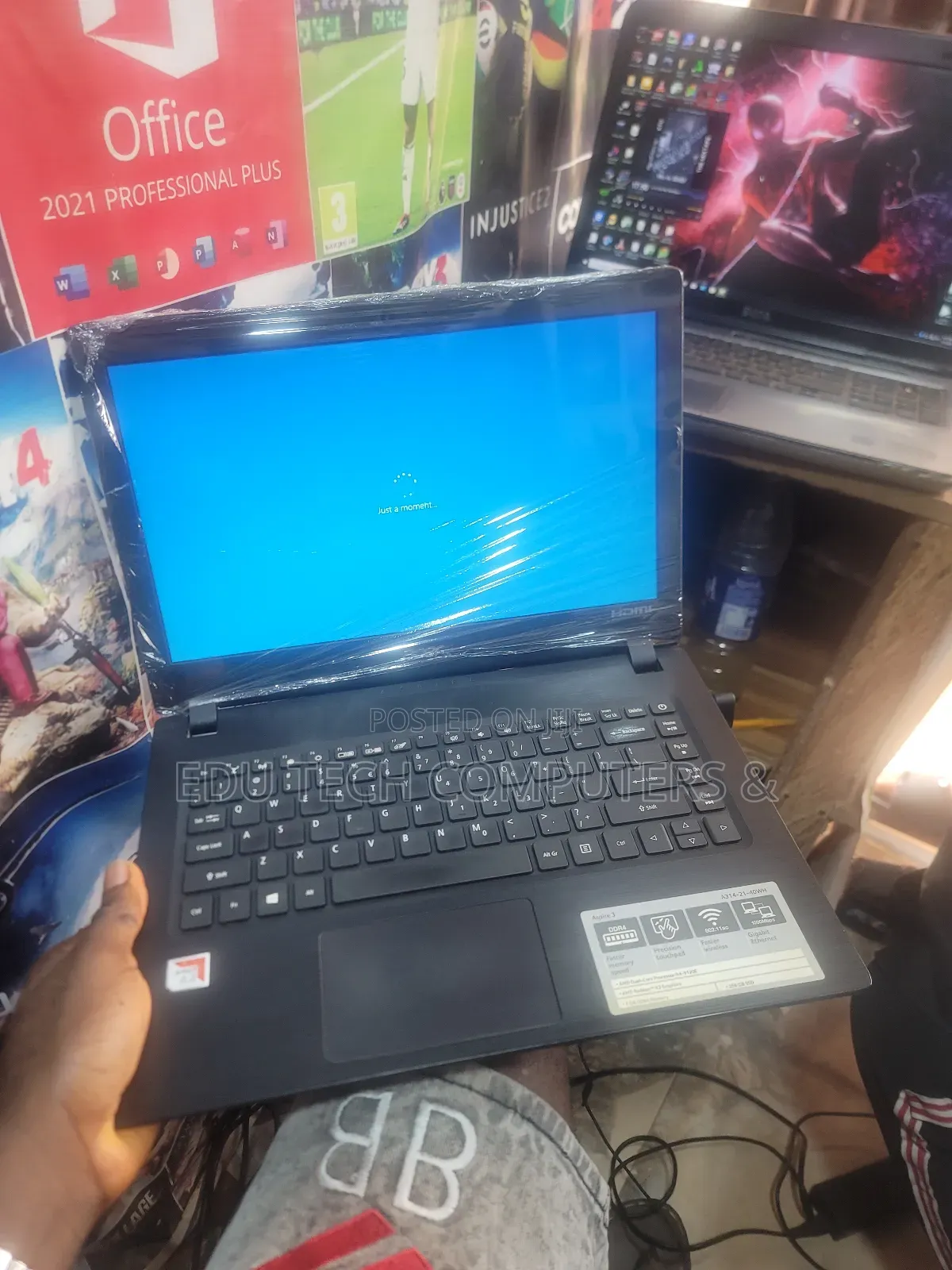 Laptop Toshiba 4GB Intel Core I3 HDD 128GB