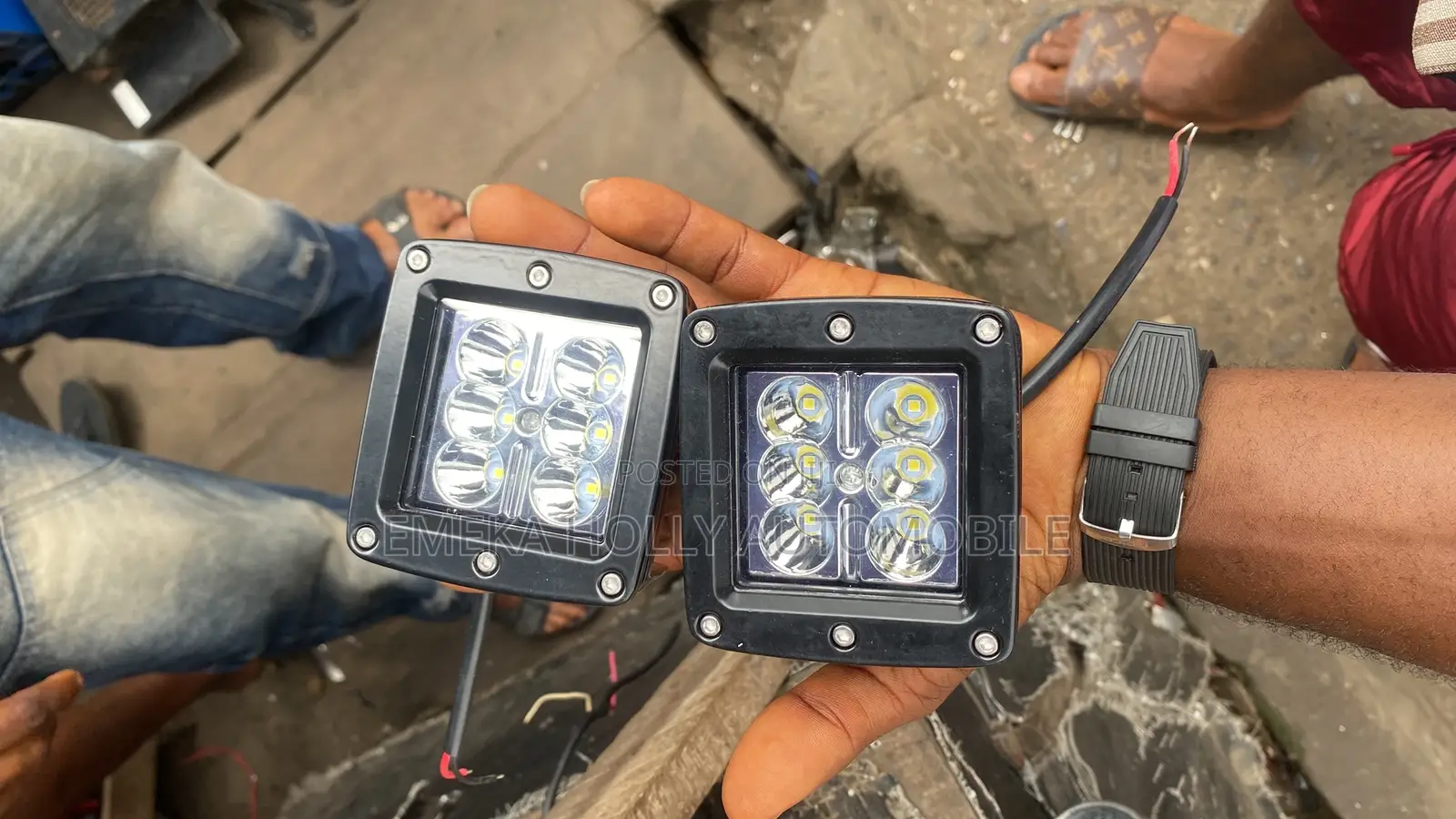 Cree LED Spot Work Light Set for Jeep Wrangler JK / JL