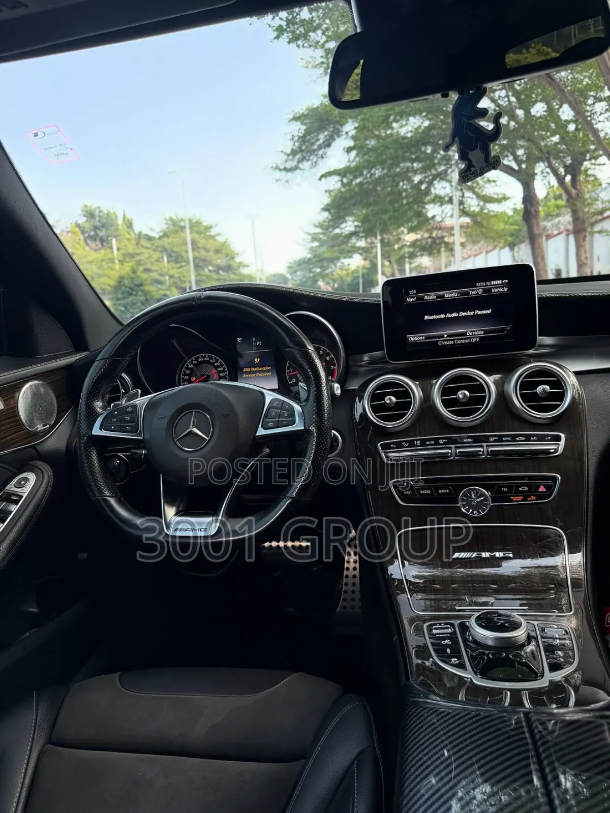 Mercedes-Benz C63 2017 Black