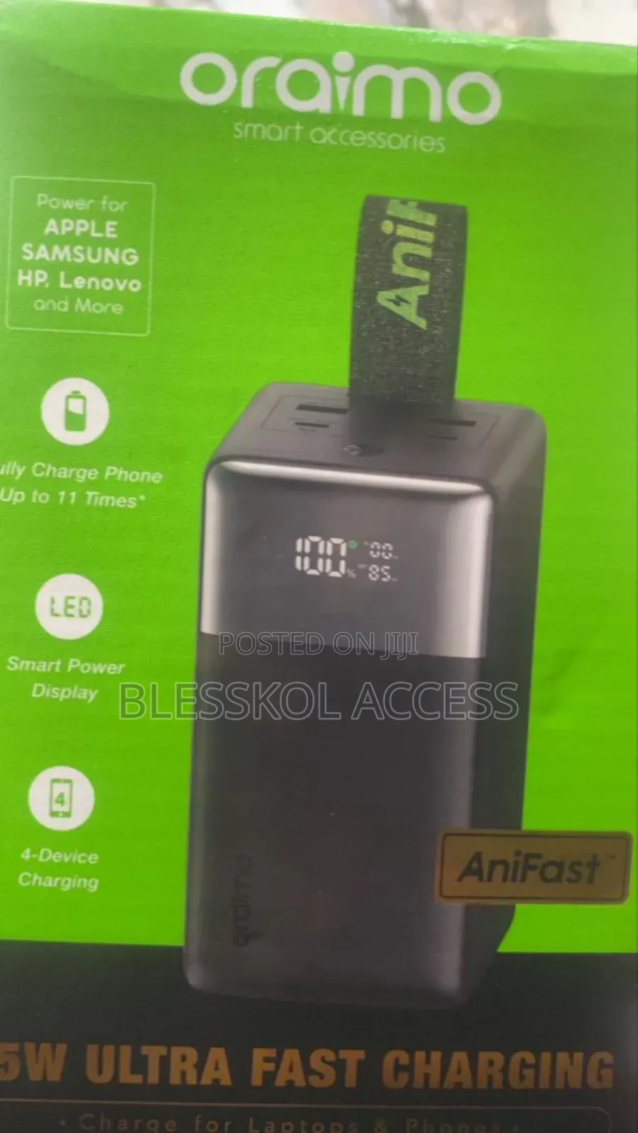 Oraimo Powerjet 501 50000mah 85w Fast Charging Power Banks
