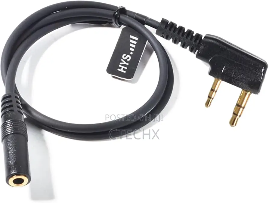 Walkie-Talkie Universal Two Way Radio Audio Adapter Cable