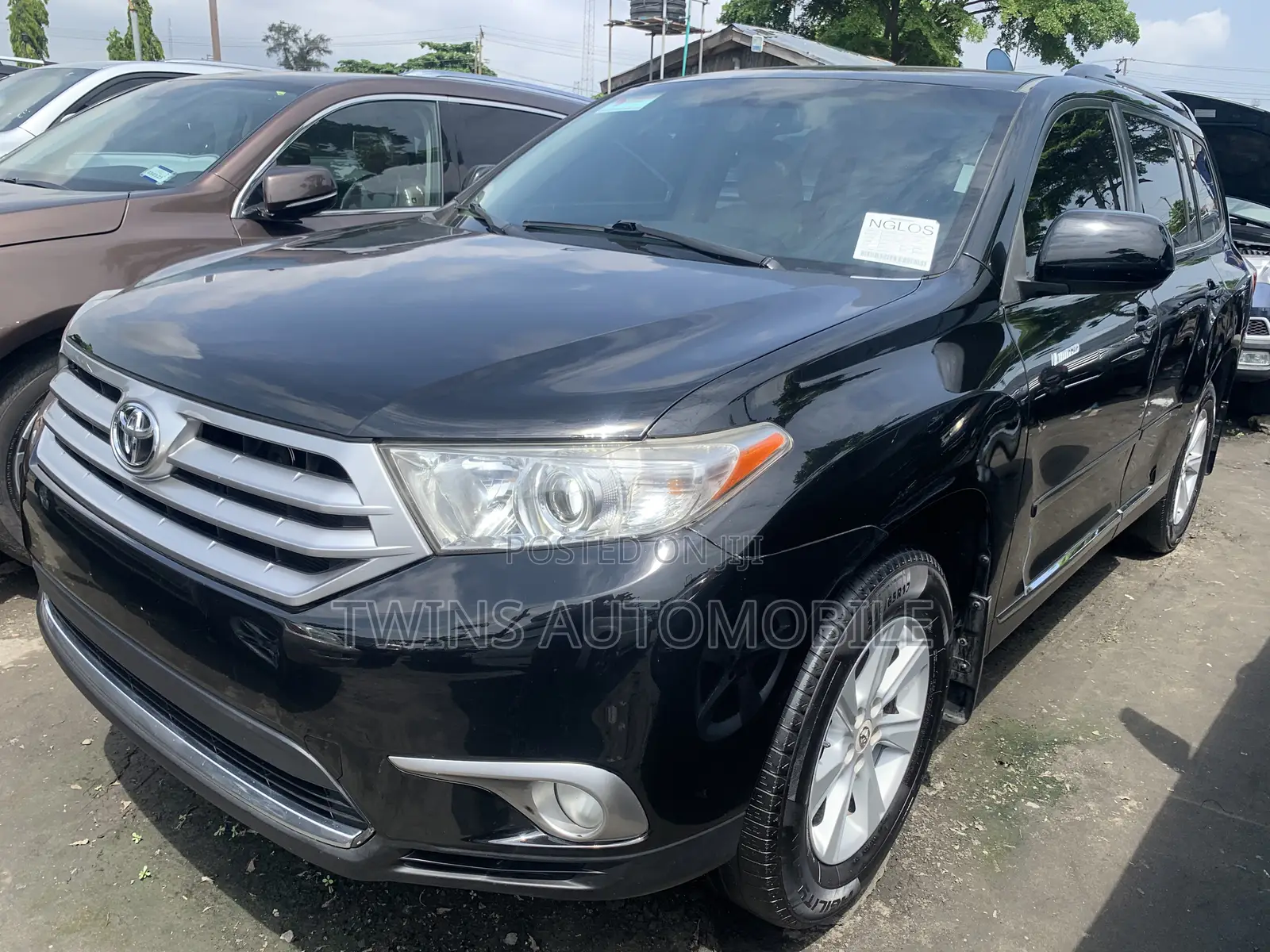 Toyota Highlander Limited 2012 Black