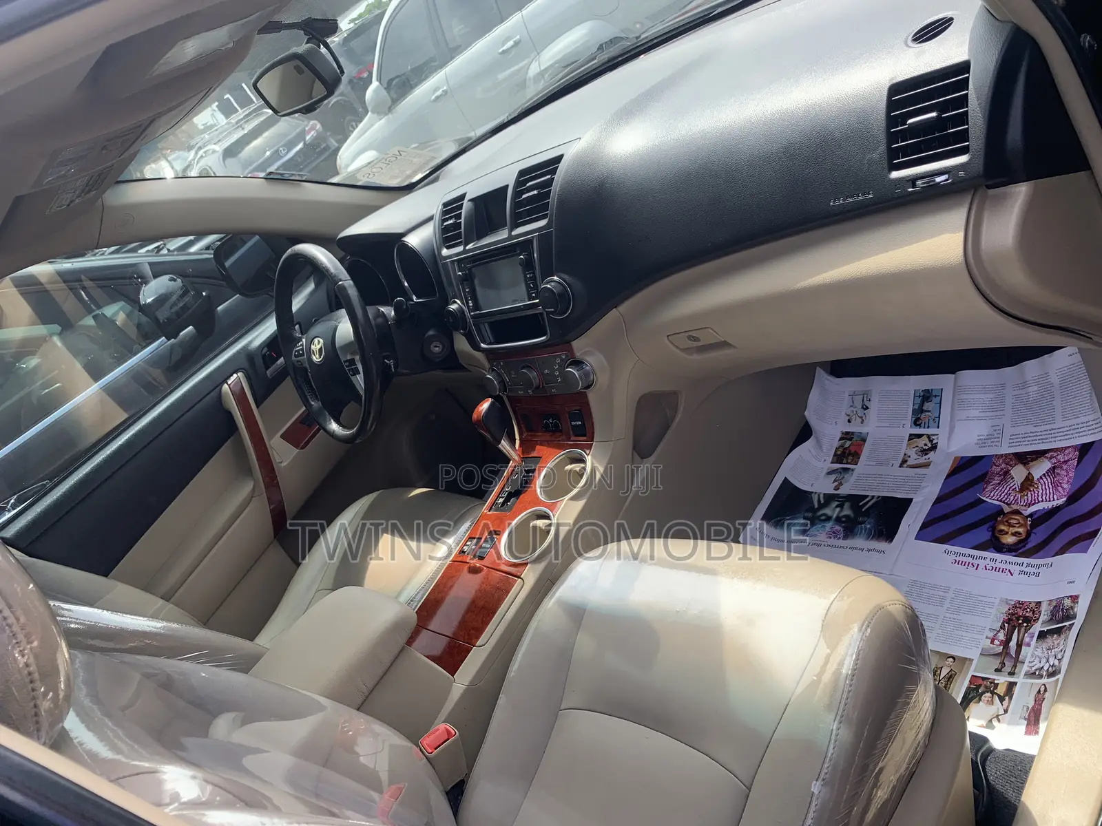 Toyota Highlander Limited 2012 Black