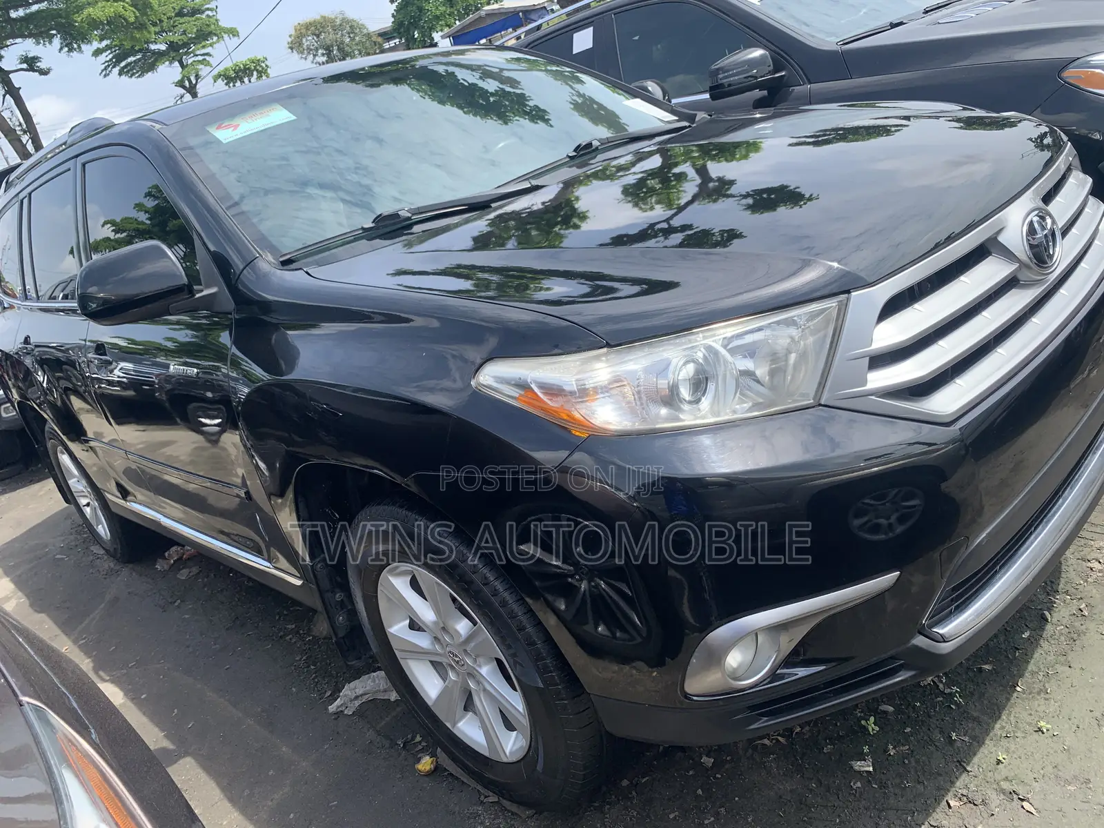 Toyota Highlander Limited 2012 Black