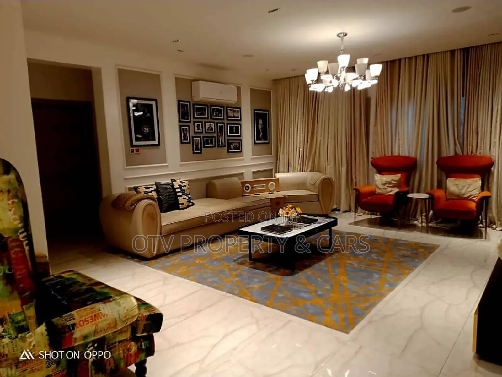 Furnished 3bdrm Apartment in Banana Island for rent