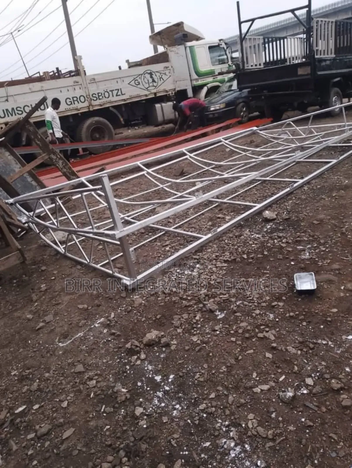 Canopy And Pergola Fabrication, Filling Station Canopy