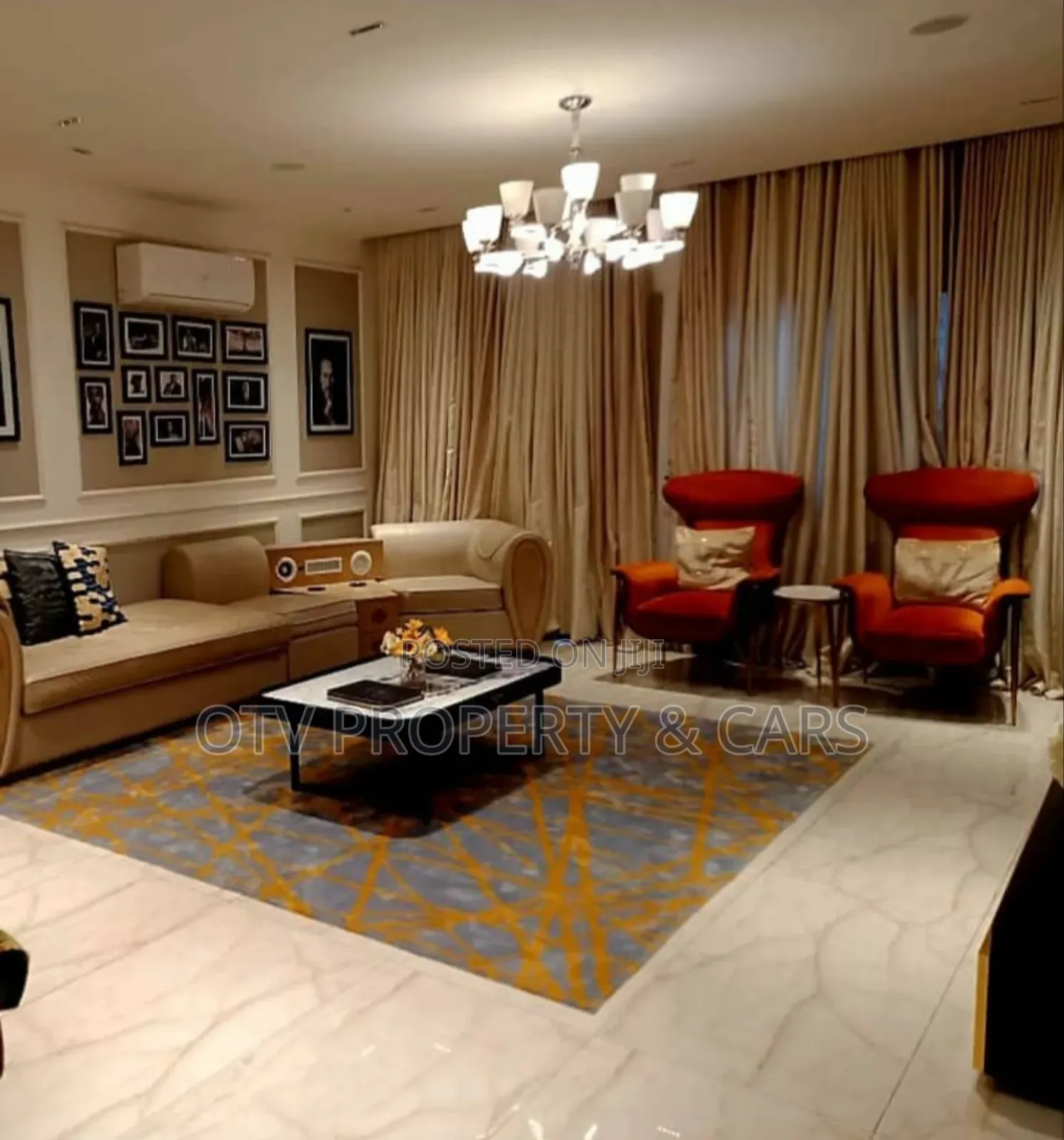Furnished 3bdrm Apartment in Banana Island for rent