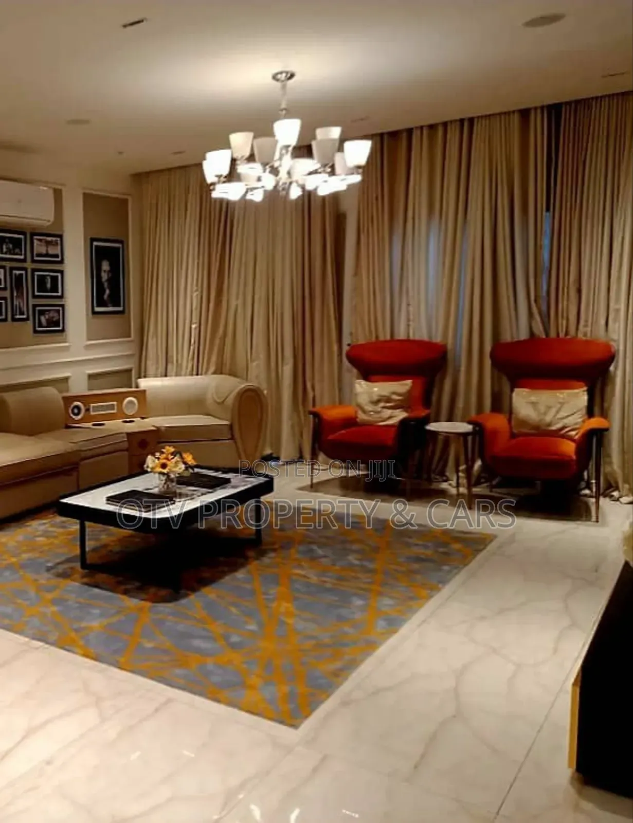 Furnished 3bdrm Apartment in Banana Island for rent