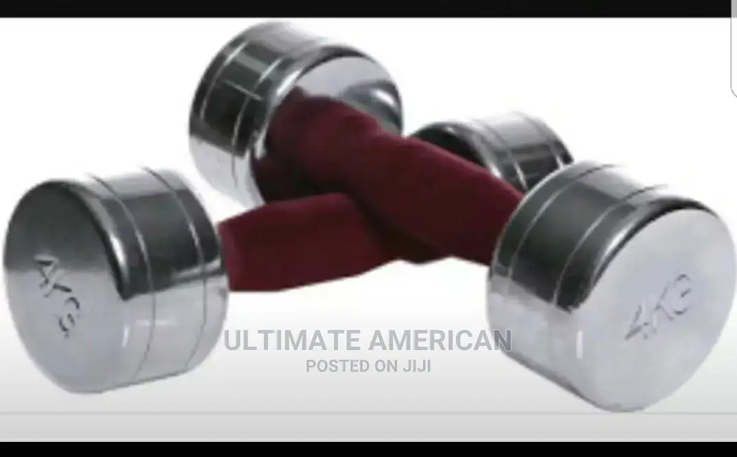 Brand New 4kg Chrome Dumbbell