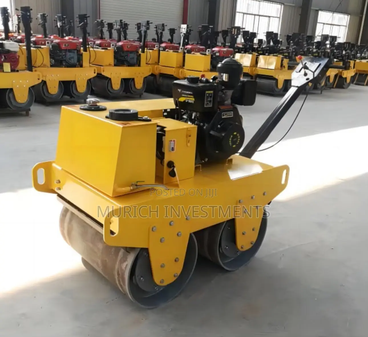 800kg Walk-Behind Double Drum Road Roller | Vibratory Compactor