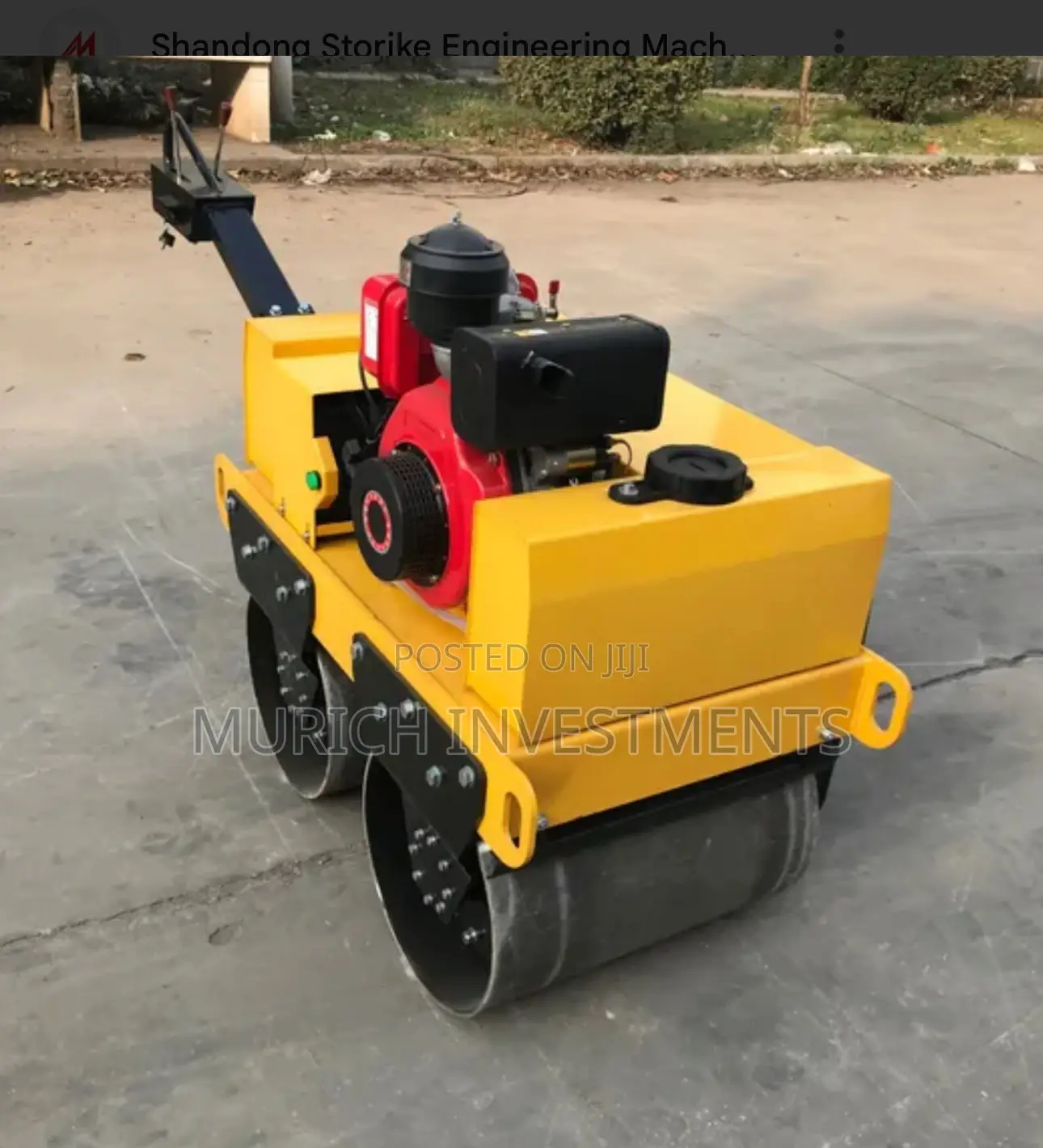800kg Walk-Behind Double Drum Road Roller | Vibratory Compactor