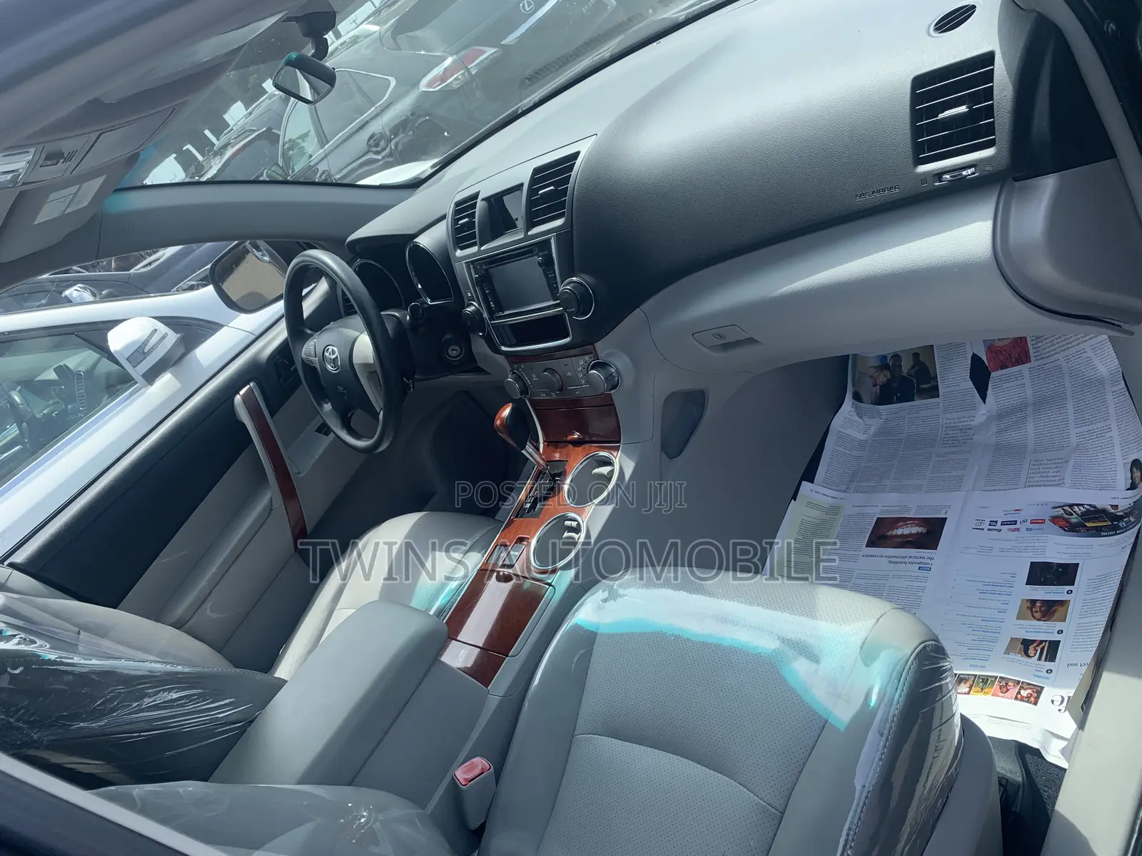 Toyota Highlander Limited 3.5l 4WD 2013 Gray