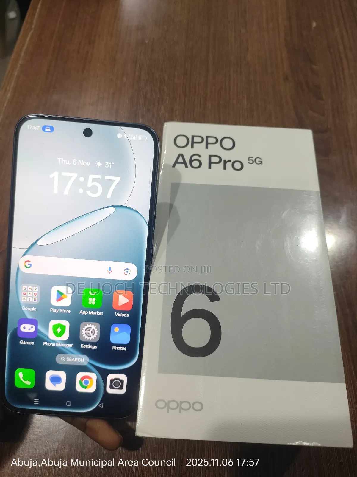 New Oppo A6 Pro 256 GB Blue