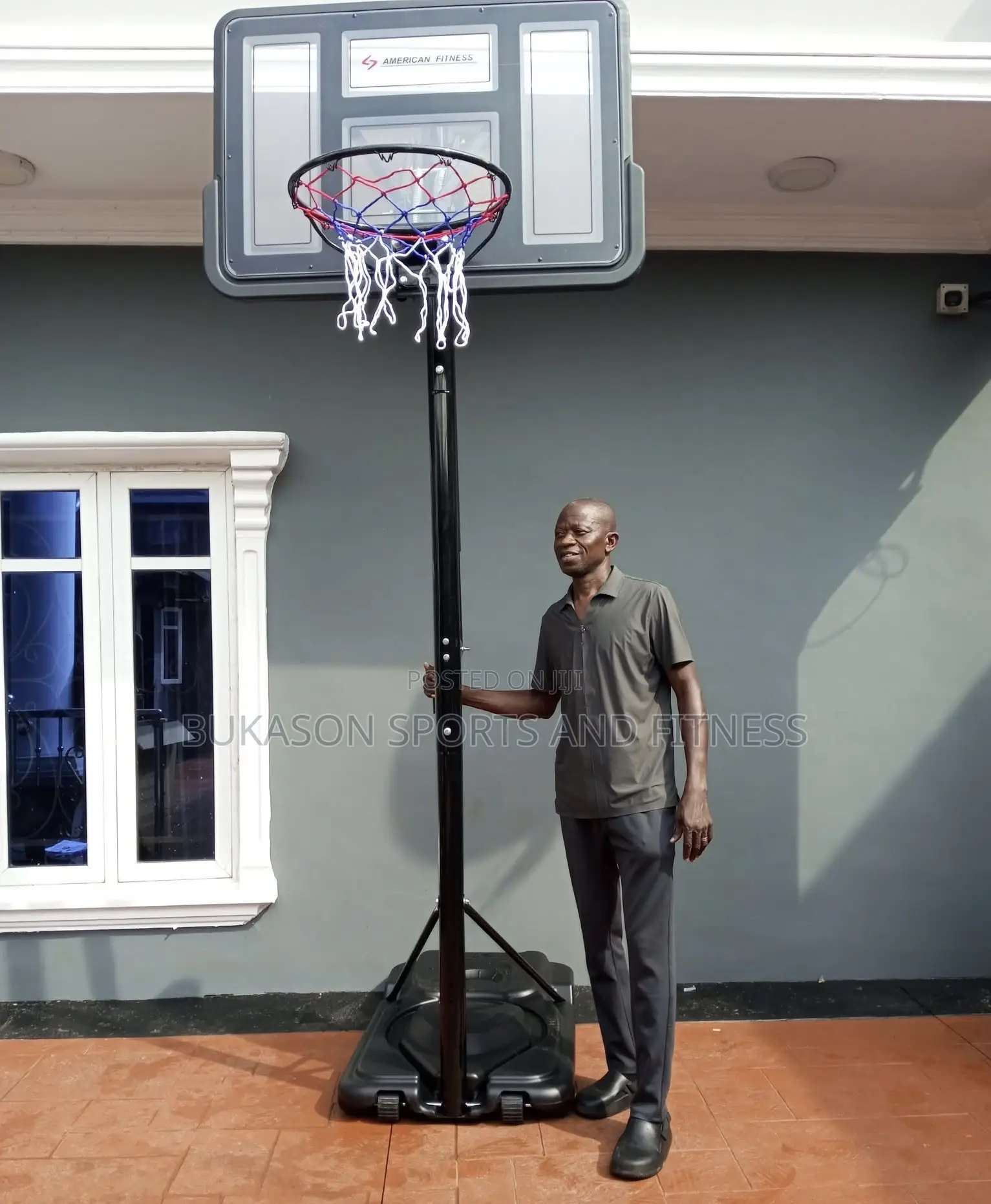 Fiber Basketball Stand