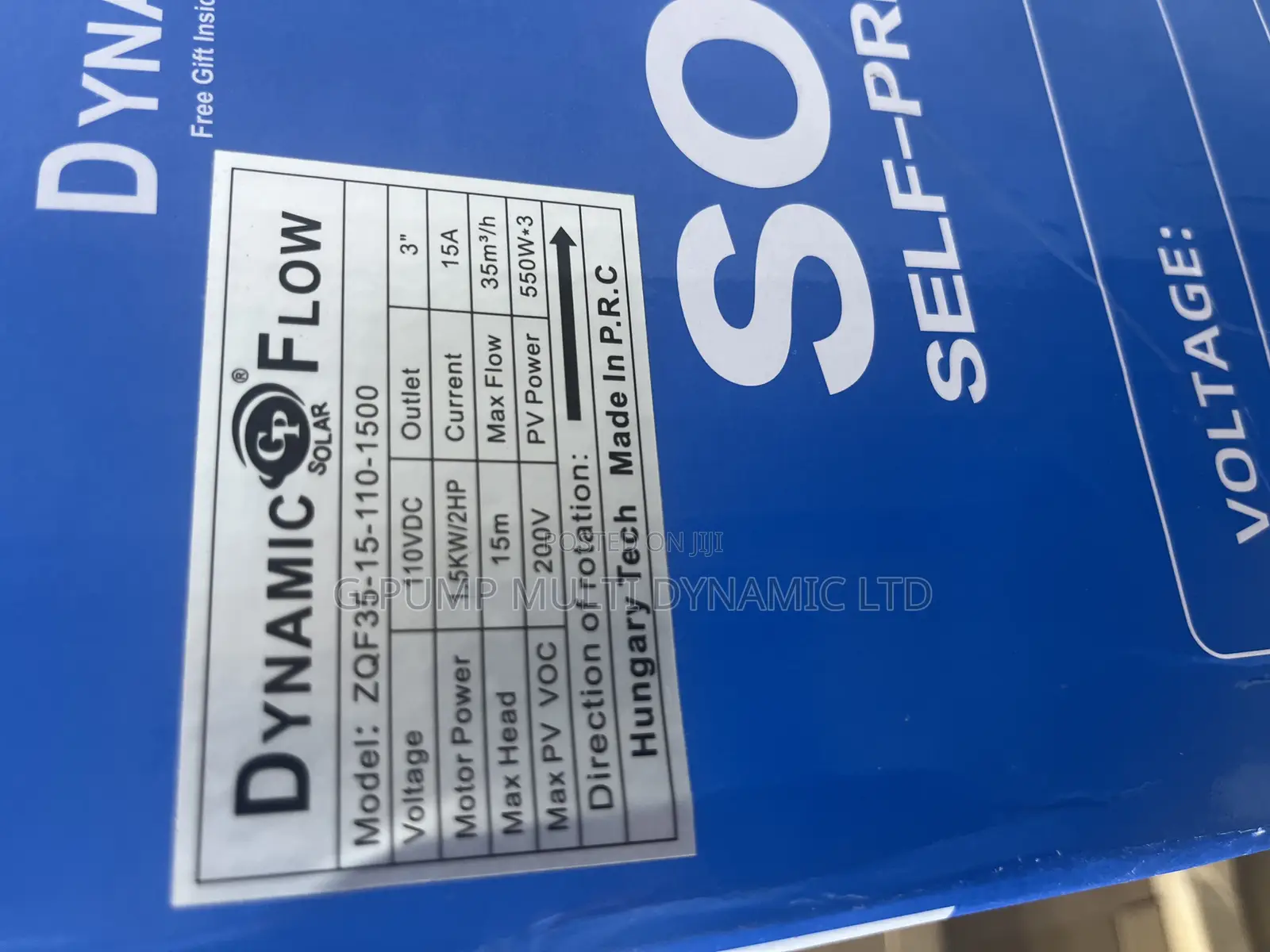 The Only Dc Dynamic Flow Surface Irrigation Pumps