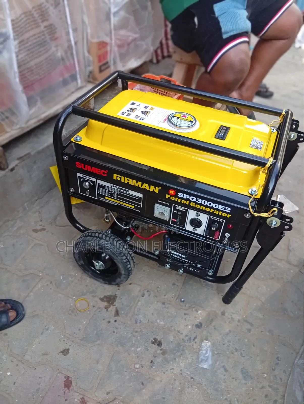 Original 4.5kva Elepaq Generator It's a Complete Copper Coil