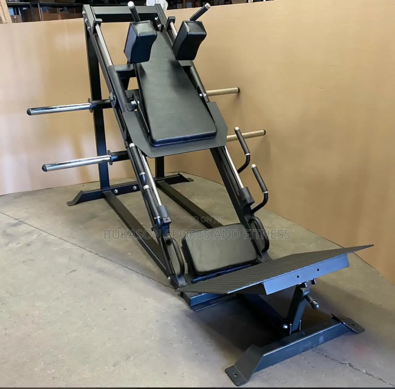 Leg Press Machine + Hatch Squat