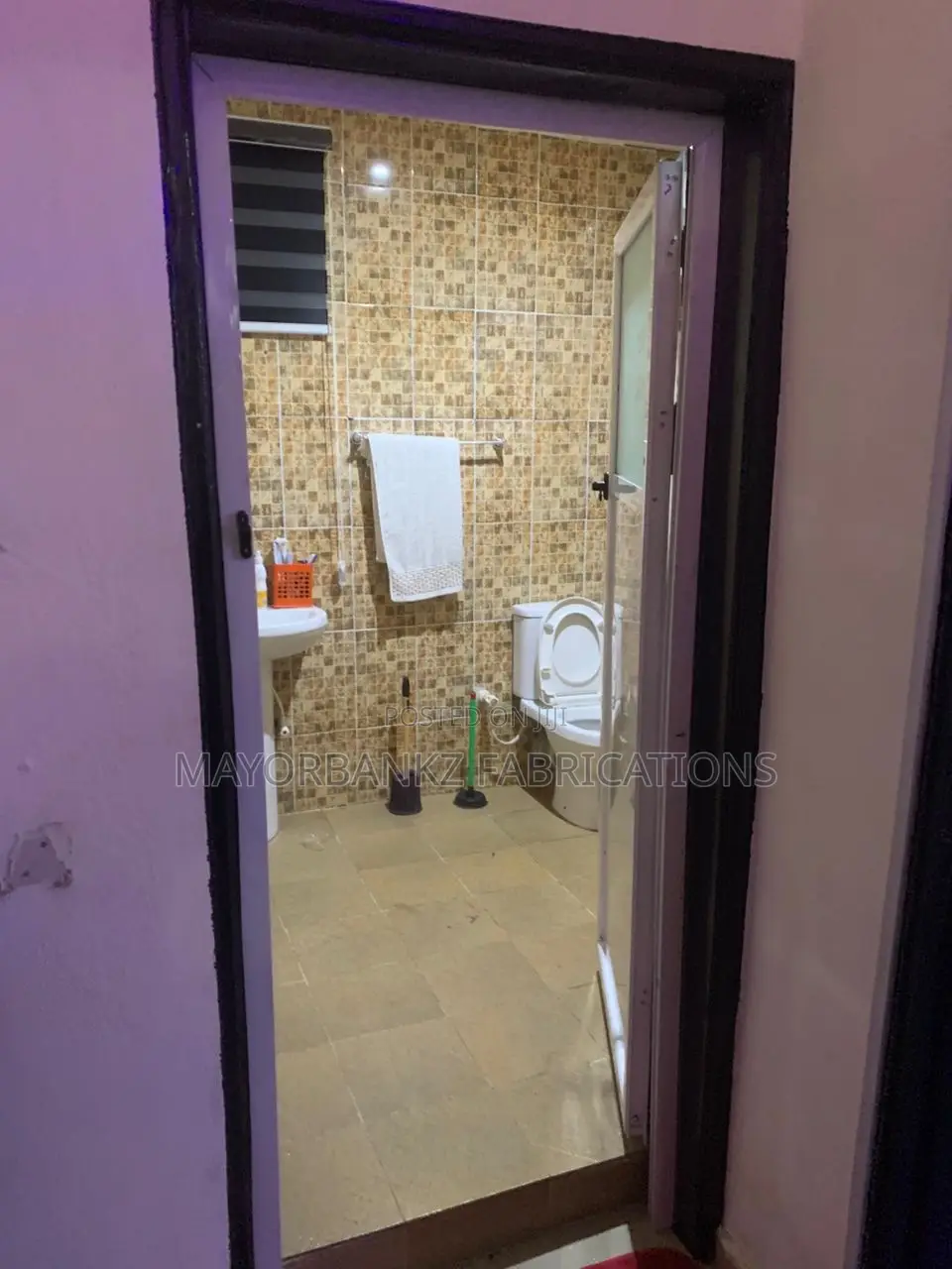 Aluminium Toilet Door