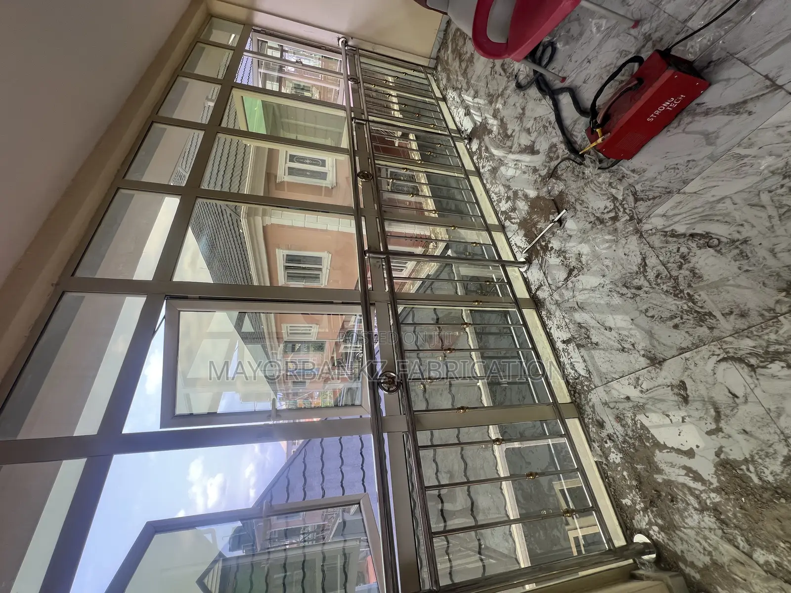Balcony Railings With Stainless Fabrication