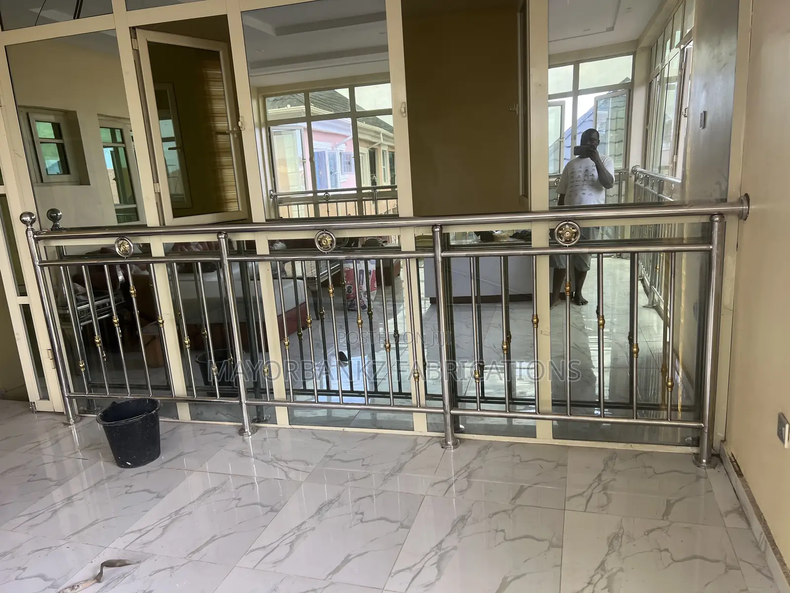 Balcony Railings With Stainless Fabrication
