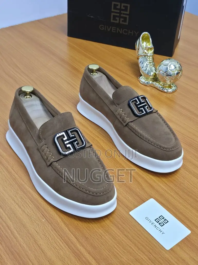 Givenchy Loafers Shoe Suede Skin 
