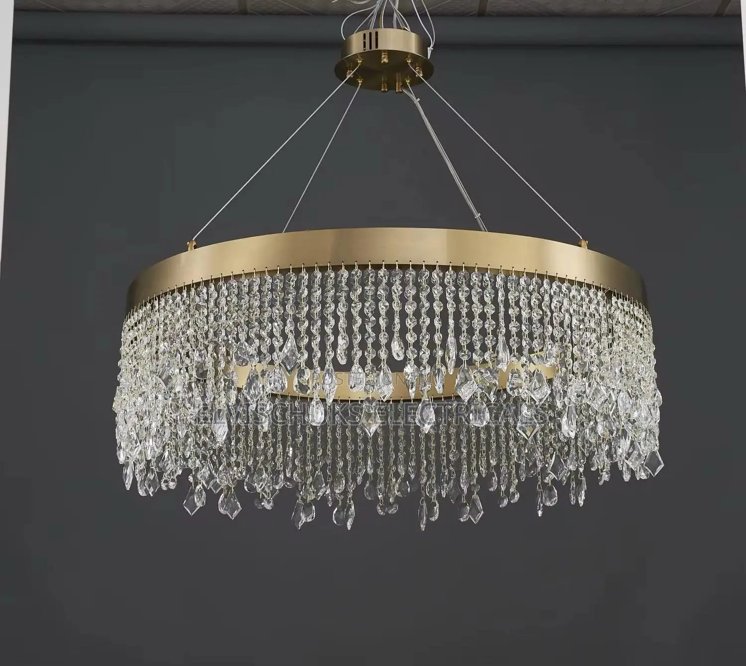Modern Crystal Chandelier Light for Living Room, Dining Bedroom