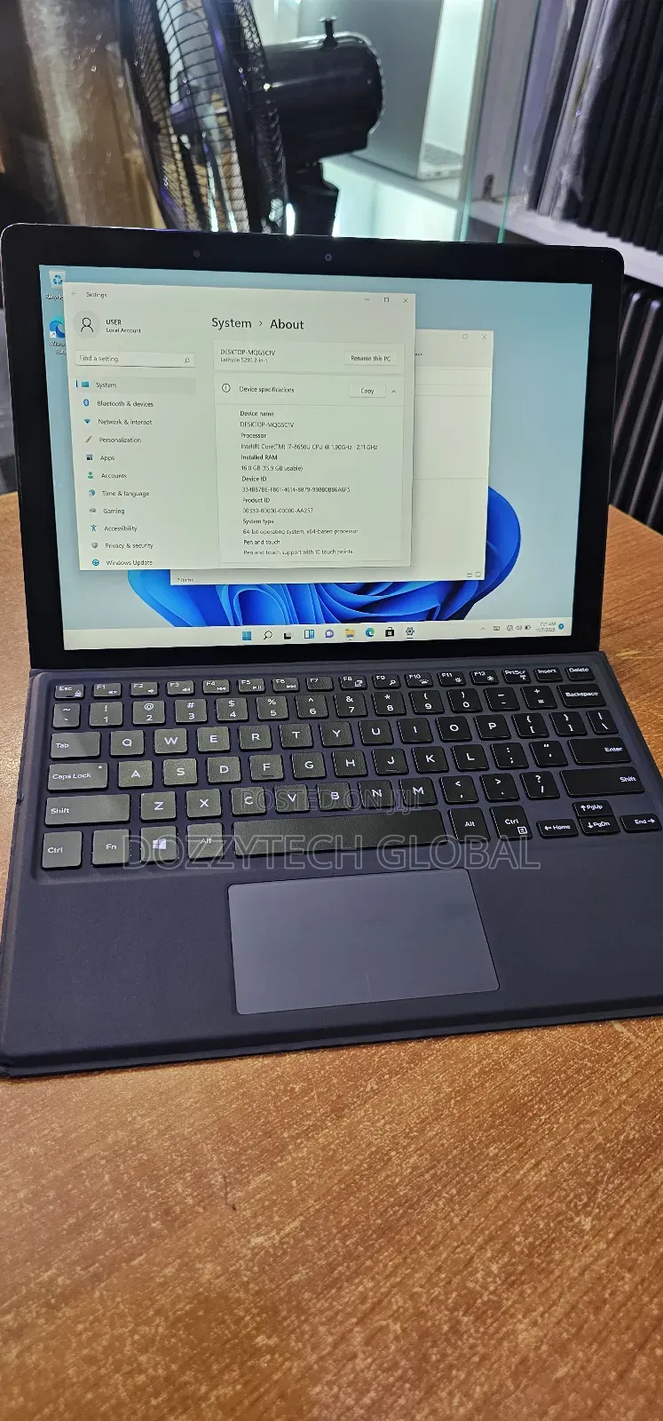Laptop Dell Latitude 5290 16GB Intel Core i7 SSD 256GB